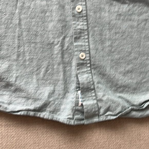 Hurley Mens Short Sleeve Button Down Shirt Size L - Picture 5 of 12